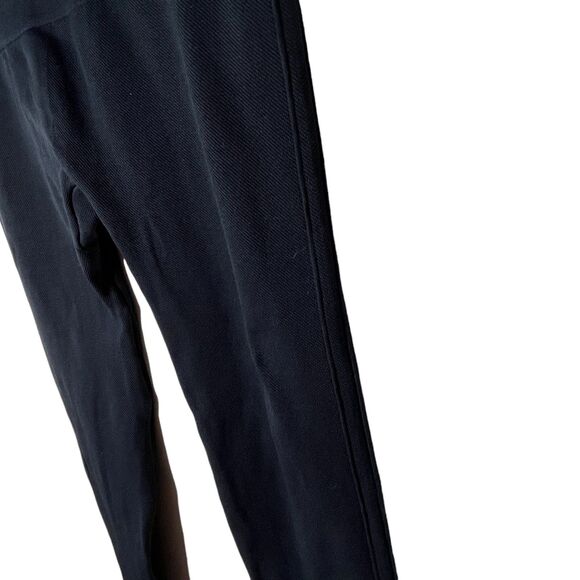 Spanx Look At Me Now Seamless Black Leggings Sz M High Waisted Tummy Control - Picture 8 of 13